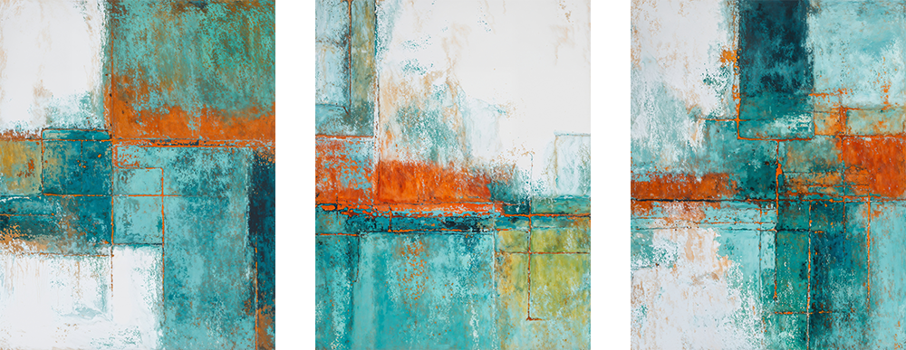 Бирюзовая абстракция