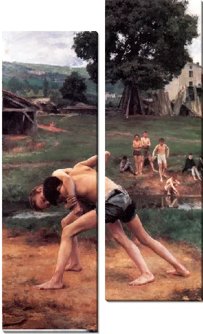 Картина Борьба (Wrestling)