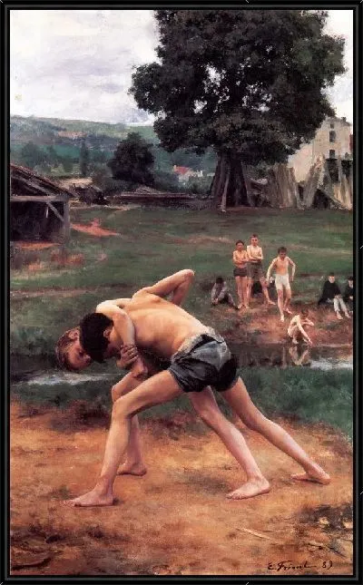 Картина Борьба (Wrestling)