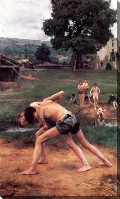 Картина Борьба (Wrestling)