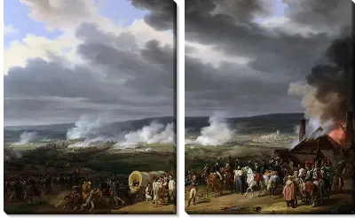 Картина Сражение при Жемапе (The Battle of Jemappes)