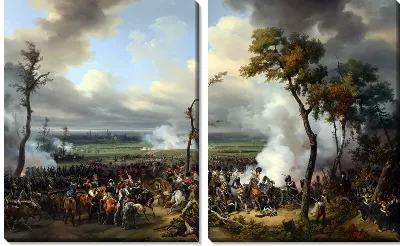 Картина Битва Ханау (The Battle of Hanau)