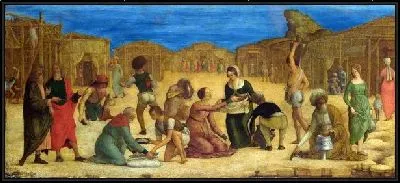 Картина Израильтяне собирают Манну ( The Israelites gathering Manna)