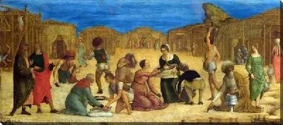 Картина Израильтяне собирают Манну ( The Israelites gathering Manna)