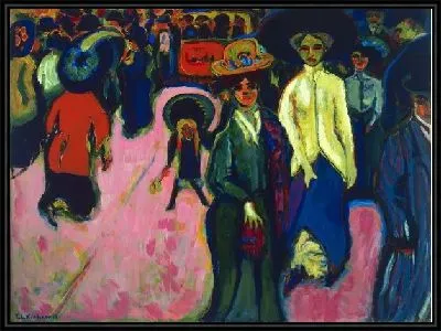 Улица в Дрездене (Street, Dresden)