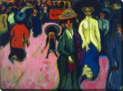 Улица в Дрездене (Street, Dresden)