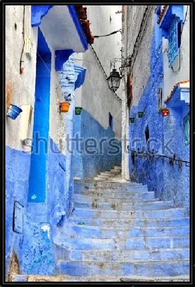 Картина Типичная улочка марокканского города Шефшауэн