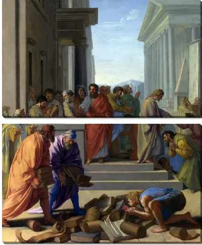 Картина Проповеди святого Павла в Риме (Saint Paul preaching at Ephesus)