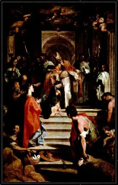 Картина Храм Пресвятой Богородицы (The Presentation of the Virgin in the Temple)