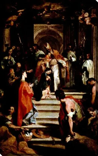 Картина Храм Пресвятой Богородицы (The Presentation of the Virgin in the Temple)