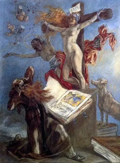 Картина Искушение святого Антония (The tentation of Saint Antoine)