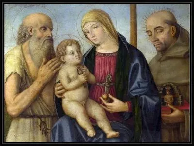 Картина Мадонна с младенцем и святыми (The Virgin and Child with Saints)