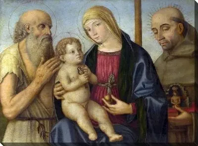 Картина Мадонна с младенцем и святыми (The Virgin and Child with Saints)