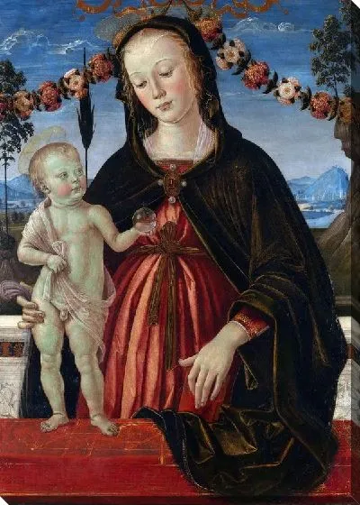 Картина Мадонна с младенцем (The Virgin and Child) №7
