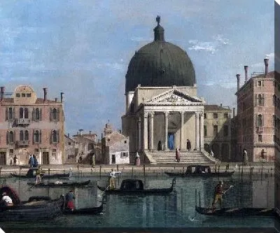 Картина маслом Собор Симионе Пикколо (S. Simeone Piccolo)