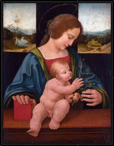Картина Мадонна с младенцем (The Virgin and Child) №8