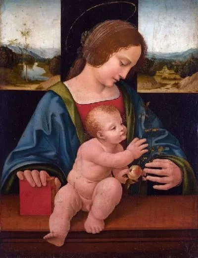 Картина Мадонна с младенцем (The Virgin and Child) №8