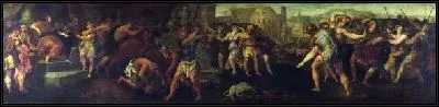 Картина Похищение сабинянок (The Rape of the Sabines)