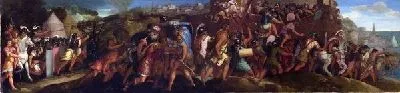 Картина Нападение на Картахен (The Attack on Cartagena)