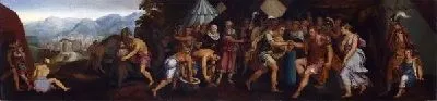 Картина Воздержание Сципиона (The Continence of Scipio)