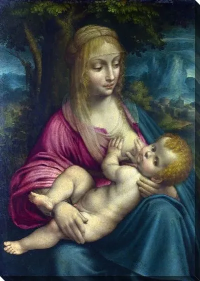 Картина Мадонна с младенцем (The Virgin and Child) №9