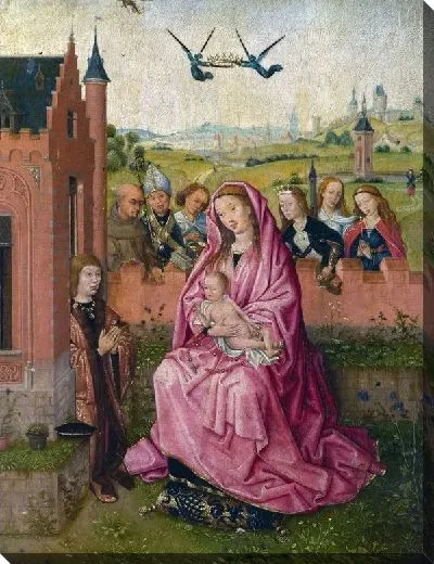 Картина Мадонна с младенцем (The Virgin and Child) №10