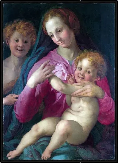 Картина Мадонна с младенцем (The Virgin and Child) №11