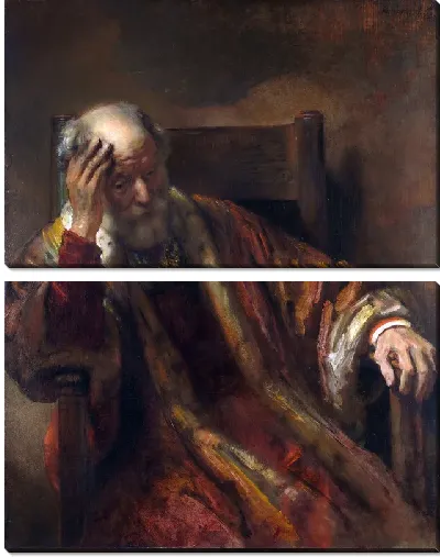 Картина Старик в кресле (An Old Man in an Armchair)