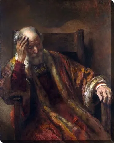 Картина Старик в кресле (An Old Man in an Armchair)
