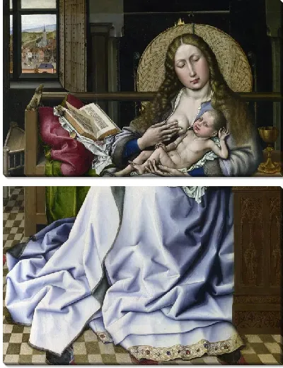 Картина Мадонна с младенцем (The Virgin and Child) №12