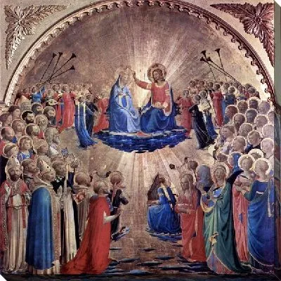 Картина Коронация Марии (Mary's coronation)