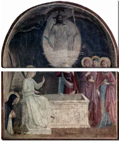 Картина Мария у могилы Христа (The Three Marys at the Tomb of Christ)