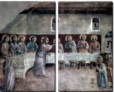 Причащение апостолов, Вечеря Господня (Communion of the Apostles, the Lord's Supper)