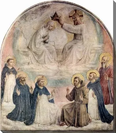 Картина Коронация Марии (Mary's coronation)