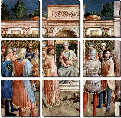 Картина Св. Лаврентий перед судом императора Валериана 9St. Lawrence before the court of the Emperor Valerian)