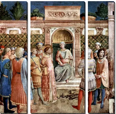 Картина Св. Лаврентий перед судом императора Валериана 9St. Lawrence before the court of the Emperor Valerian)