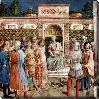 Картина Св. Лаврентий перед судом императора Валериана 9St. Lawrence before the court of the Emperor Valerian)