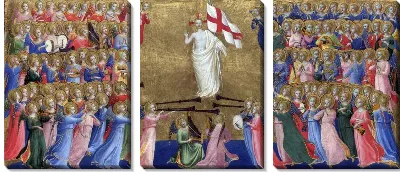 Картина Христос прославляется судом небес (Christ Glorified in the Court of Heaven)