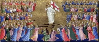 Картина Христос прославляется судом небес (Christ Glorified in the Court of Heaven)