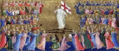 Картина Христос прославляется судом небес (Christ Glorified in the Court of Heaven)