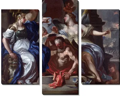 Картина Аллегория Людовика XIV ( An Allegory of Louis XIV)