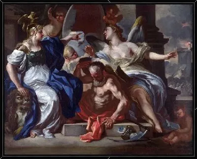 Картина Аллегория Людовика XIV ( An Allegory of Louis XIV)