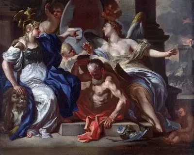 Картина Аллегория Людовика XIV ( An Allegory of Louis XIV)
