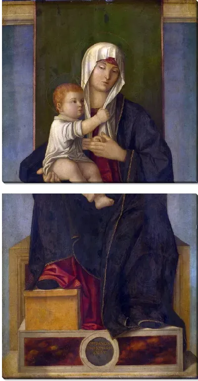 Картина Мадонна с младенцем (The Virgin and Child) №13