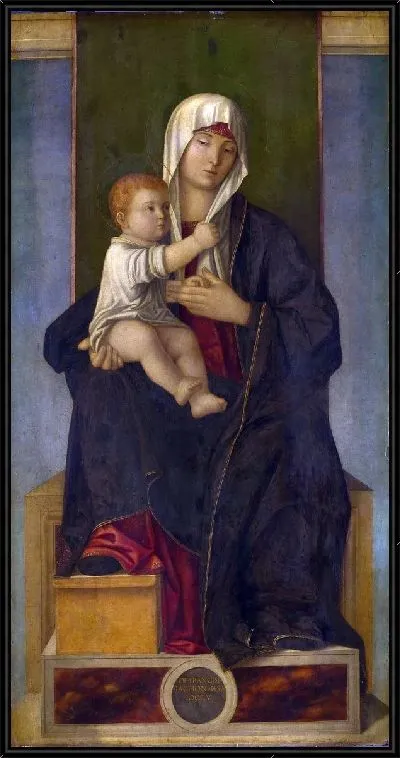 Картина Мадонна с младенцем (The Virgin and Child) №13
