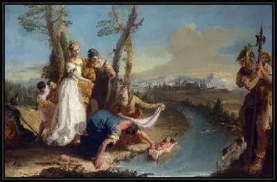 Картина Нахождение Моисея (The Finding of Moses)