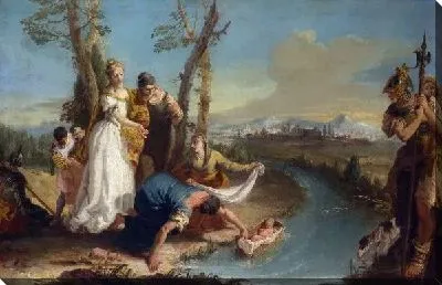 Картина Нахождение Моисея (The Finding of Moses)