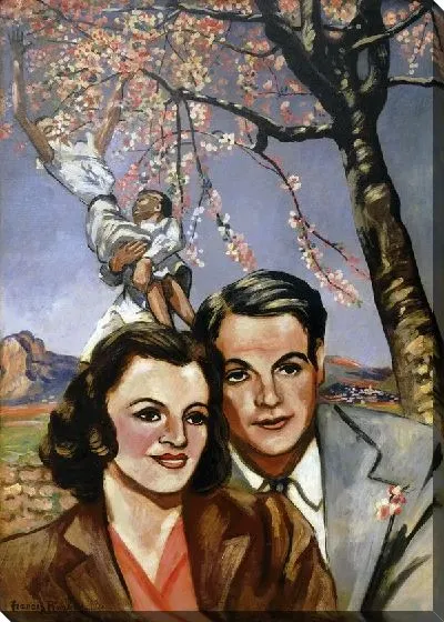Картина Портрет пары ( Portrait of a Couple)