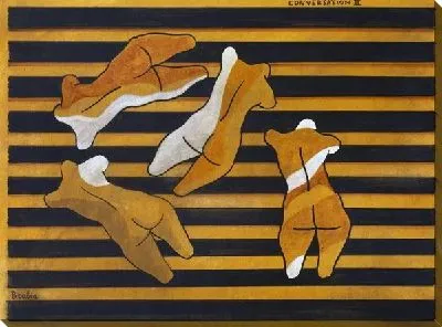 Картина Беседа (Conversation II)