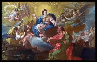 Картина Святой Джеймс, посещение Богородицы (Saint James being visited by the Virgin)